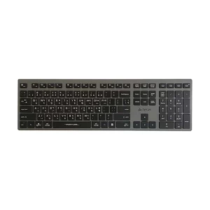 A4TECH FBX50C Fstyler Grey Multimode Rechargeable Wireless Keyboard with Bangla