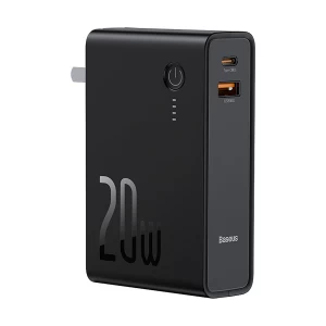 Baseus PPNL010001 Power Station 2 10000mAh Black Power Bank with 20W CN Adapter #PPNL010001