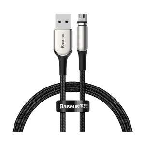 Baseus CAMXC-G01 USB Male to Micro USB Male 2 Meter Black Magnetic Charging & Data Cable # CAMXC-G01