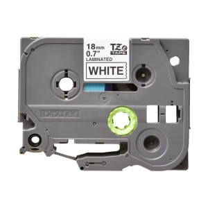Brother Tze-241 (18mm X 8m) Black on White Tape Cartridge