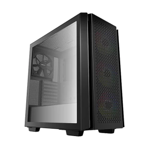 Deepcool CG560 Mid Tower Black (Tempered Glass Side Window) ATX Gaming Casing #R-CG560-BKAAE4-G-1