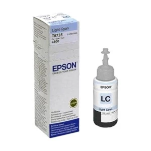 Epson T673 Light Cyan Ink Bottle # C13T673500