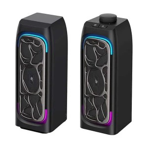 Havit SK215 RGB 2:0 Black Bluetooth Speaker