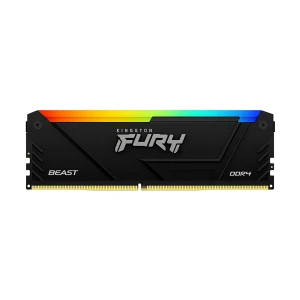 Kingston FURY Beast RGB 16GB DDR4 3200MHz Black Heatsink Desktop RAM #KF432C16BB12A/16