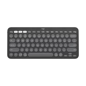 Logitech Pebble Keys 2 K380S Bluetooth Multi Device Tonal Graphite Keyboard #920-011753