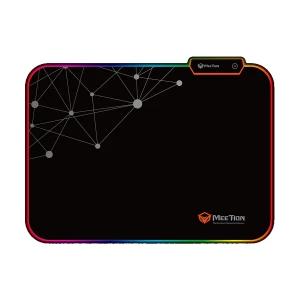 Meetion MT-PD120 Black Rubber LED RGB Gaming Mouse Pad