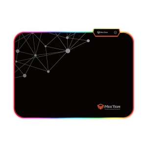 Meetion MT-PD120 Black Rubber LED RGB Gaming Mouse Pad