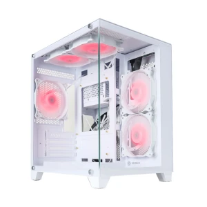 Revenger Base Dynamic Mini 5 Mid Tower White Micro-ATX Gaming Desktop Casing
