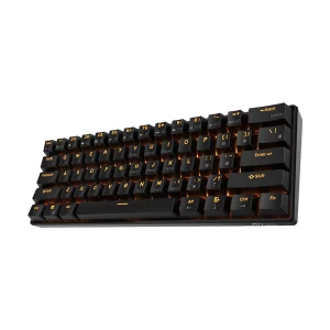 Royal Kludge RK61 Tri Mode RGB Hot Swap (Red Switch) Black Mechanical Gaming Keyboard