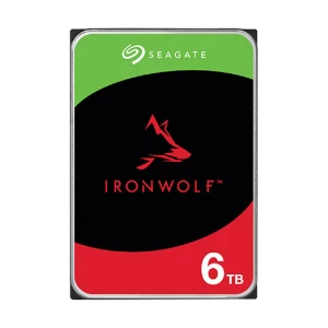 Seagate IronWolf 6TB 3.5 Inch SATA 5400RPM NAS HDD #ST6000VN006 (3 Year Warranty)