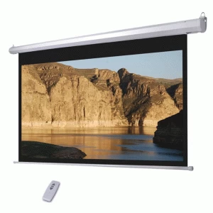 Super View 96 Inch x 96 Inch Electric Wall Projector Screen