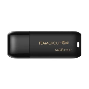 Team C175 64GB USB 3.2 Black Pen Drive #TC175364GB01