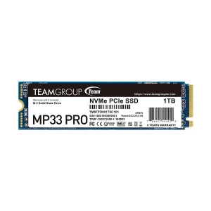 Team MP33 PRO 1TB M.2 2280 NVMe PCIe Gen3 x4 SSD #TM8FPD001T0C101