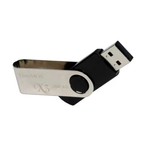 Twinmos X3 128GB USB 3.1 Gen 1 Black-Silver Pen Drive