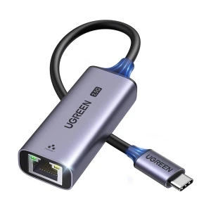 Ugreen CM648 (25052) Type-C Male to LAN Female Gray Converter #25052