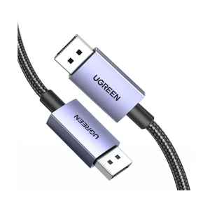 Ugreen DP118 (15384) DisplayPort Male to Male, 2 Meter, Black Cable # 15384 (16K)