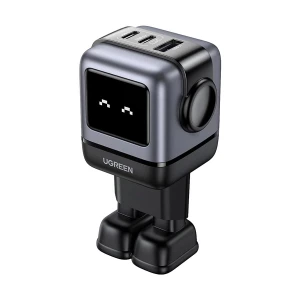 Ugreen Nexode RG CD361 (25685B) 65W GaN USB & Dual USB-C Black Charger / Charging Adapter #25685B (EU)