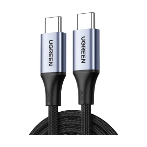 Ugreen US535 (90440) USB Type-C Male to Male, 2 Meter, Space Gray Charging & Data Cable #90440 (240W, PD3.1)