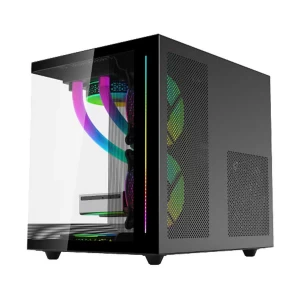 Value Top V900 Mini Tower Micro-ATX Black Gaming Desktop Casing
