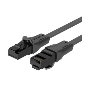 Vention IBABN Cat-6, 15 Meter, Black Patch Cable #IBABN