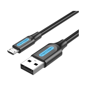 Vention COLBG USB Male to Micro USB Male, 1.5 Meter, Black Charging Cable # COLBG