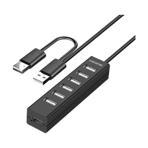 Yuanxin YXH-19 Y Cable 7 Port USB 2.0 HUB With Power Adapter #YXH-19