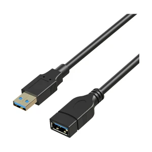 Yuanxin YUX-010 USB Male to Female, 3 Meter, Black extension Cable #YUX-010