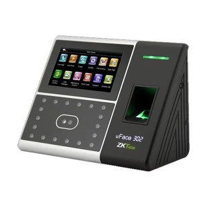 ZKTeco uFace302 Multi-Bio Time Attendance with Adapter
