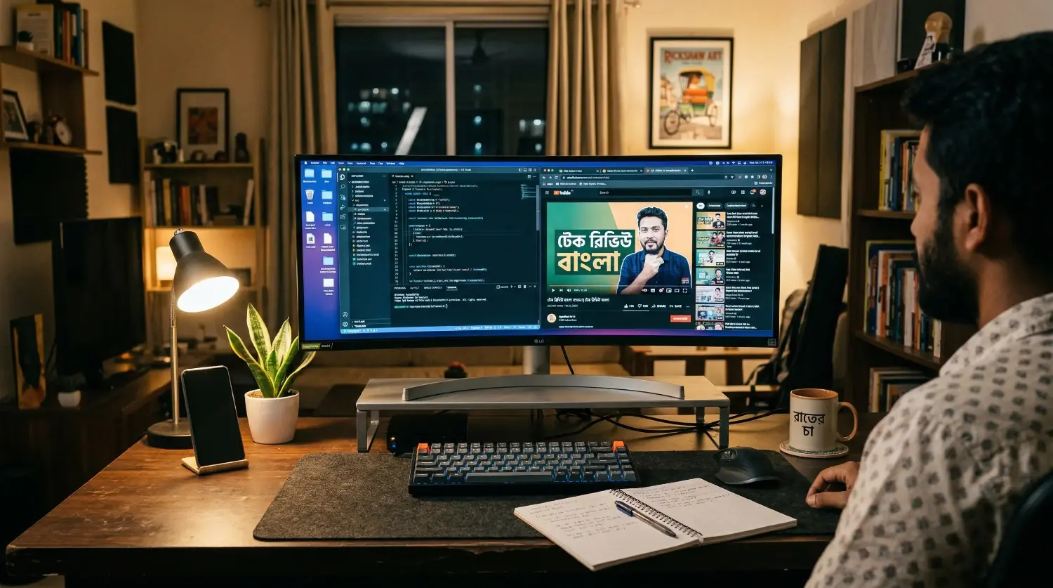৫১ হাজার টাকার মধ্যে 34‑Inch Ultrawide Monitor‑এর সেরা Options