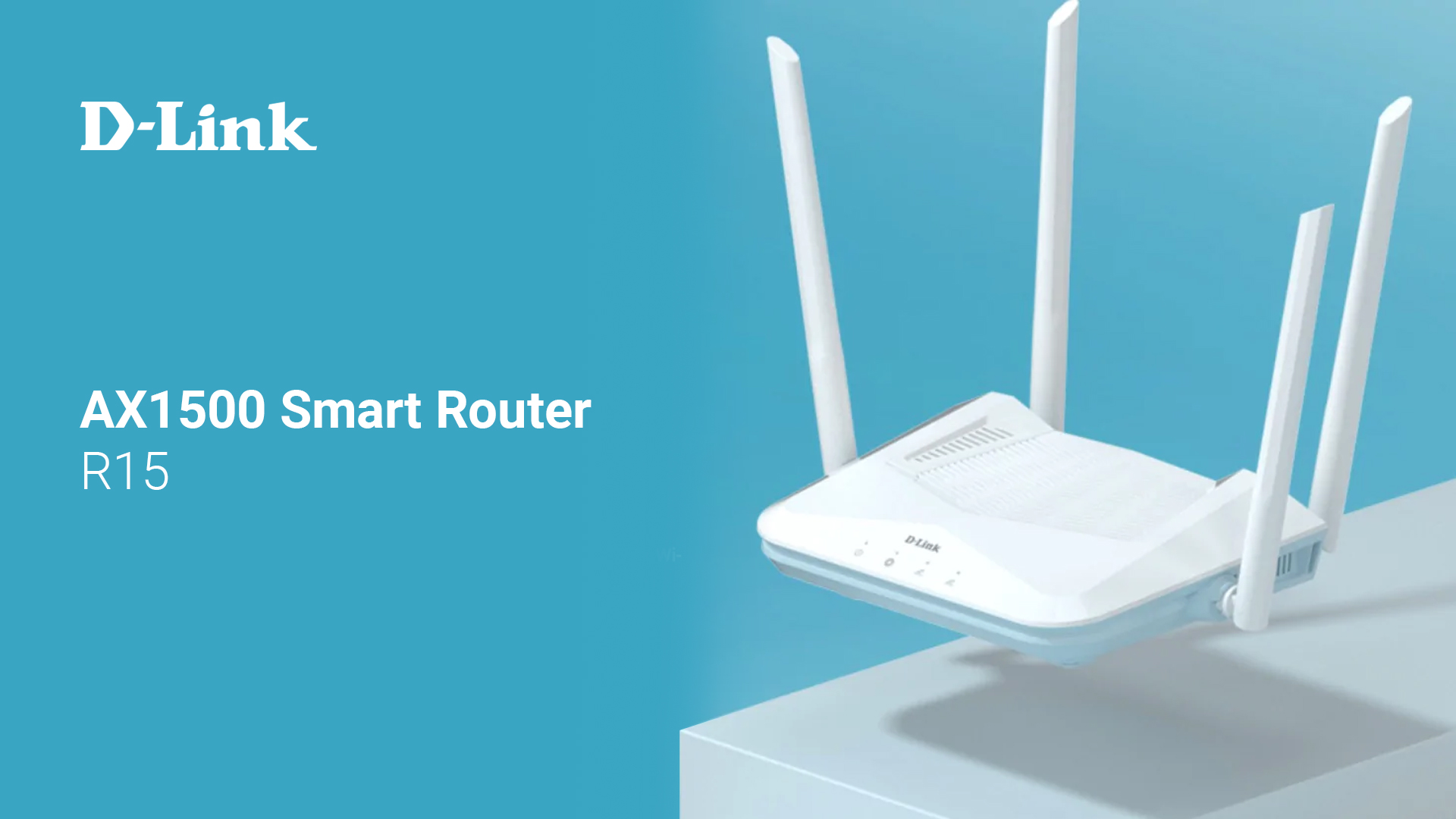 D-Link R15 AX1500 Mbps Gigabit Dual-Band Wi-Fi 6 Router