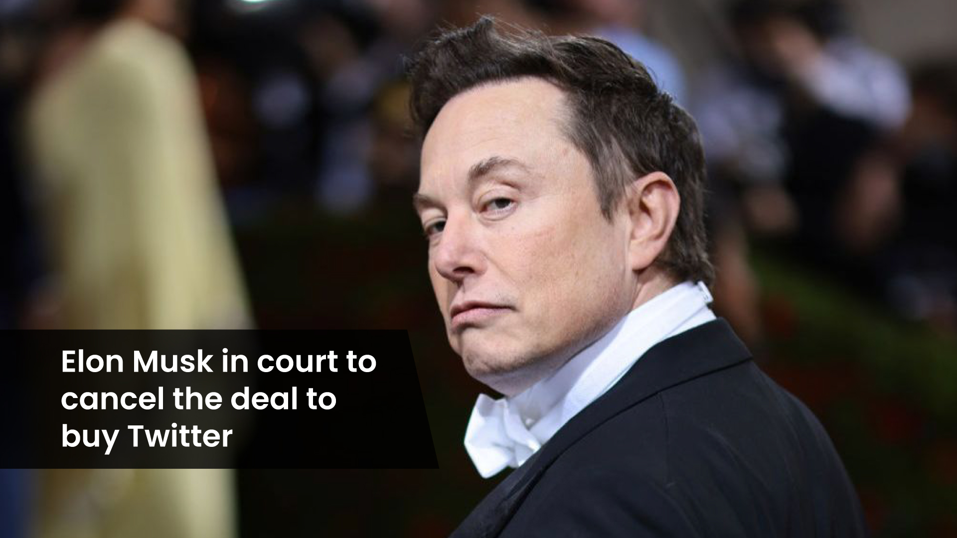 Elon Musk in court to cancel the deal to buy Twitter
