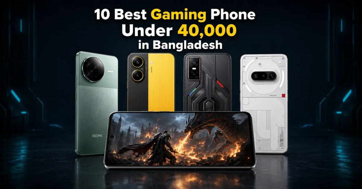 10 Best Gaming Phone Under 40000 in Bangladesh