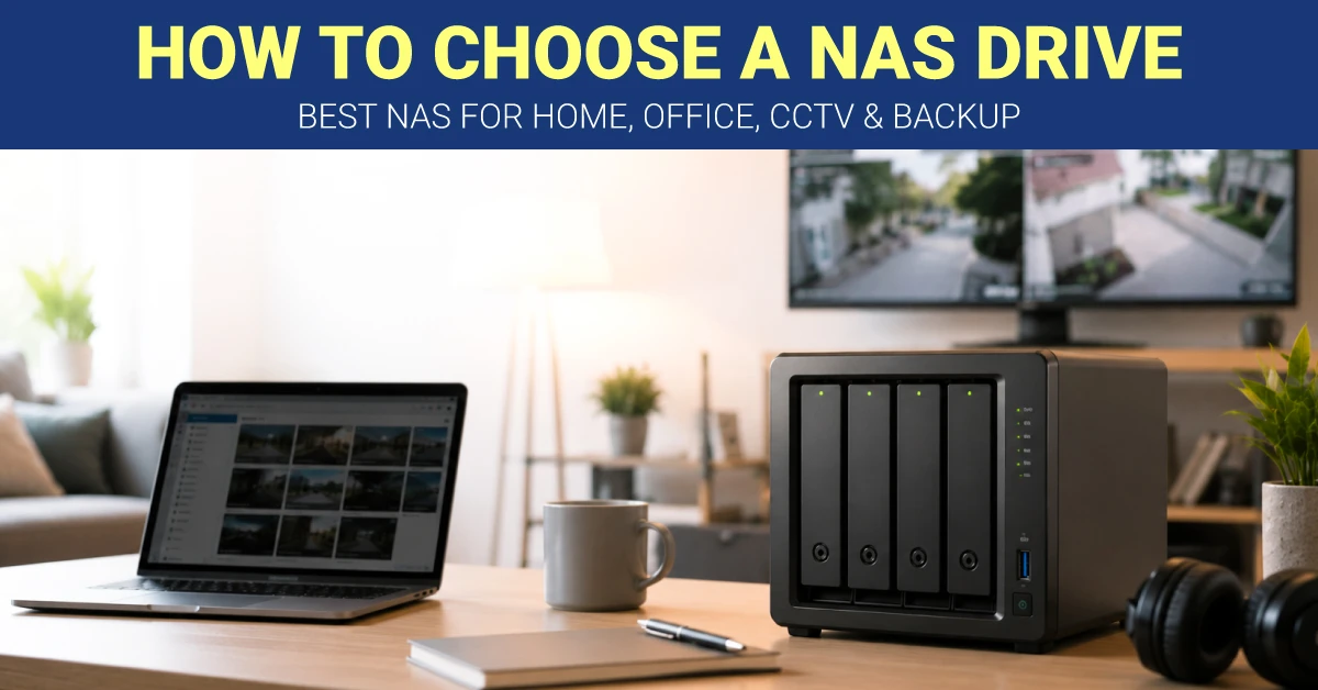 How to Choose a NAS Drive: Best NAS for Home, Office, CCTV & Backup