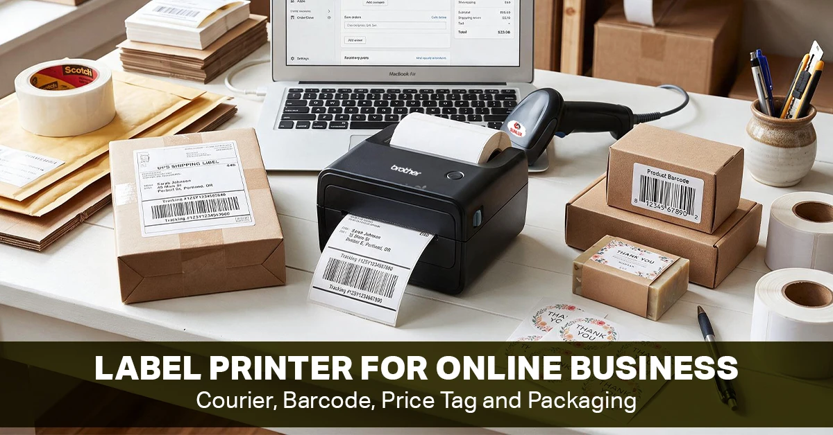 Label Printer for Online Business: Courier Labels, Barcode, Price Tags and Packaging
