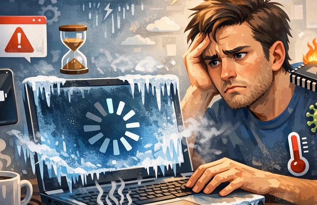 ল্যাপটপ বারবার হ্যাং? জেনে নিন ৭টি আসল কারণ