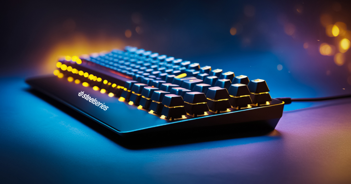 What is the specialty of a SteelSeries keyboard