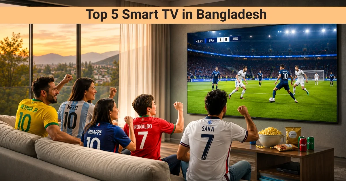 Top 5 Smart TV in Bangladesh (2026) – 4K, QLED & Budget Picks