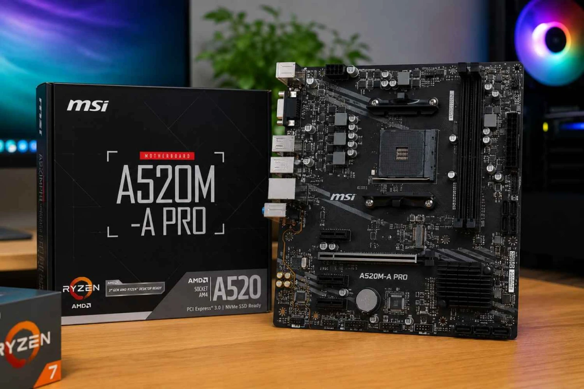 Ryzen 7 5700G-এর জন্য কম বাজেটের মাদারবোর্ড: MSI A520M-A PRO কি যথেষ্ট?