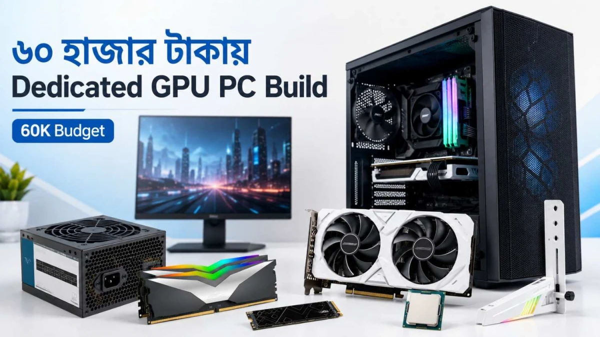 ৬০k বাজেটে Dedicated GPU সহ PC Build করা সম্ভব?