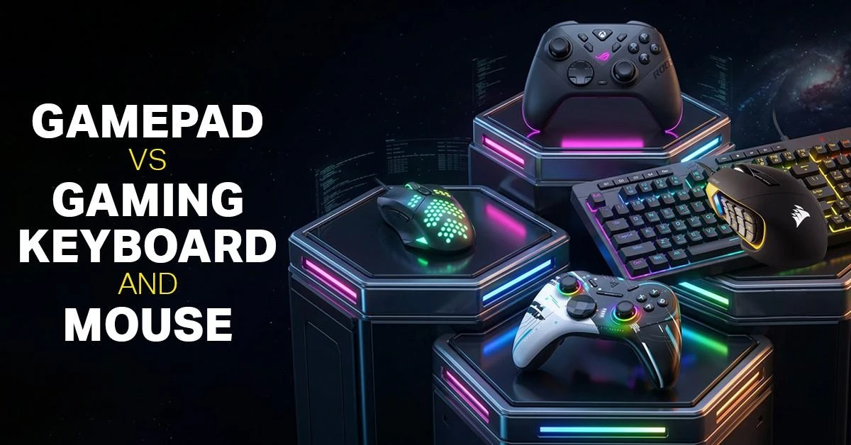 Gamepad vs Gaming Keyboard and Mouse for Gaming in BD