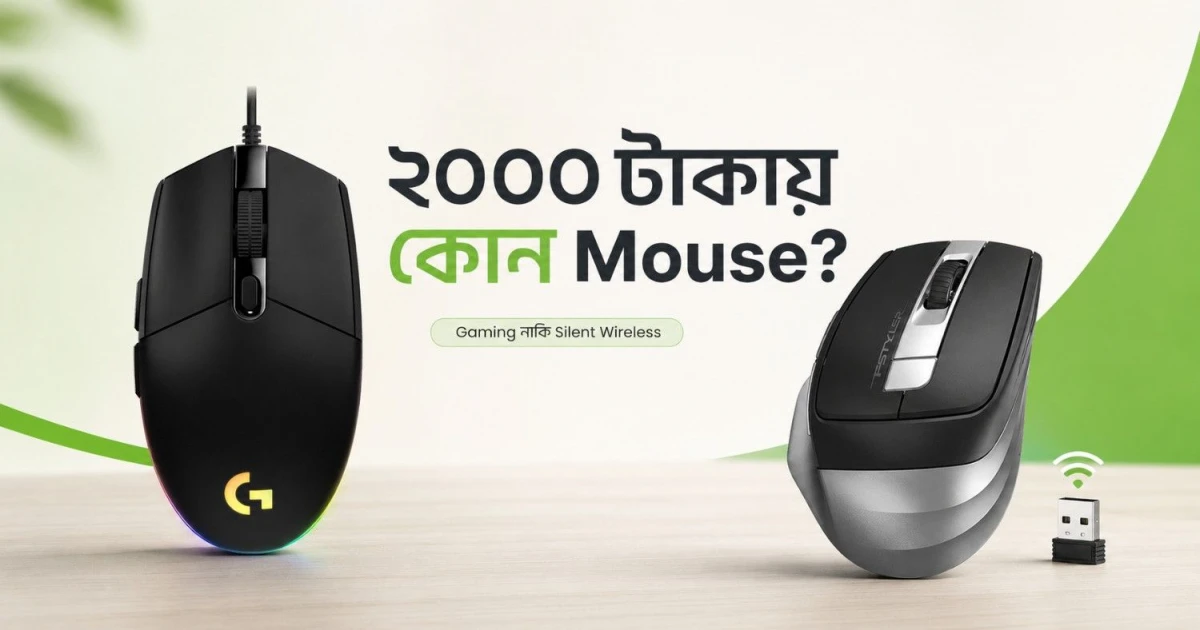 ২০০০ টাকার আশপাশে কোন মাউস কিনবেন?