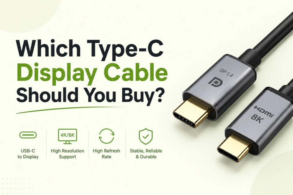Which Type-C Display Cable Should You Buy?