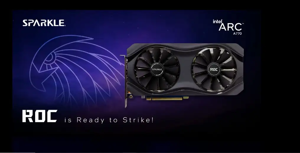 Sparkle Intel Arc A770 ROC OC Edition 16GB GPU Price in Bangladesh