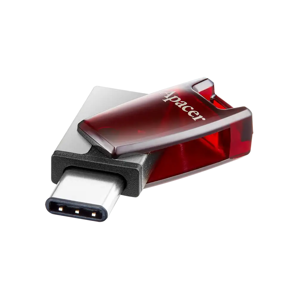 Apacer AH180 32GB USB 3.1 Type-C OTG Red RP Pen Drive