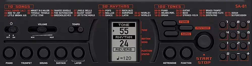 Casio SA-81