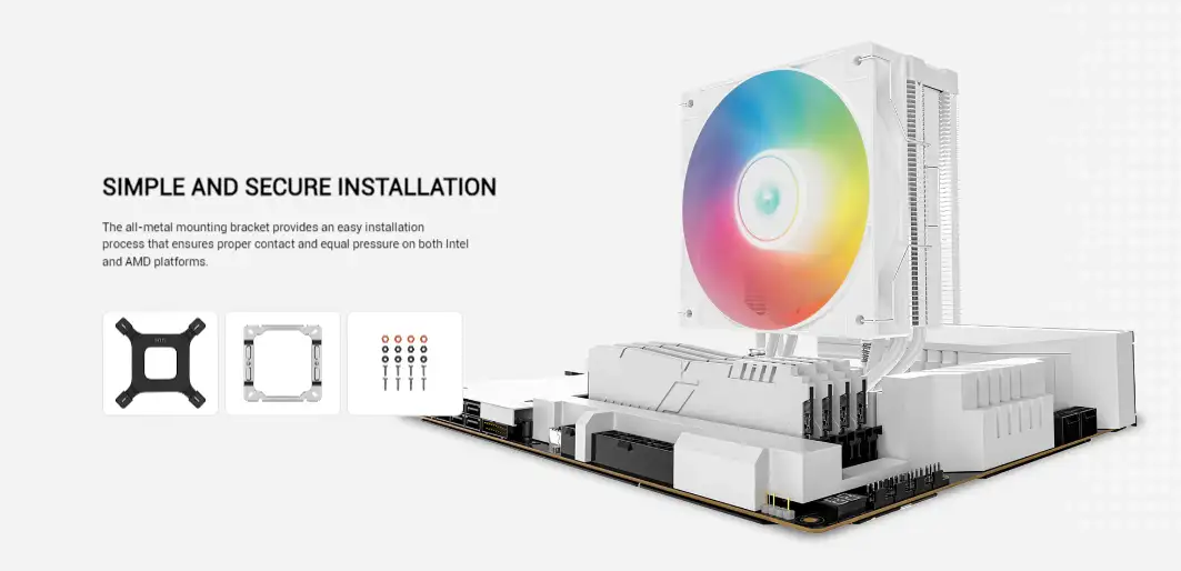 Deepcool AG400 Digital WH ARGB