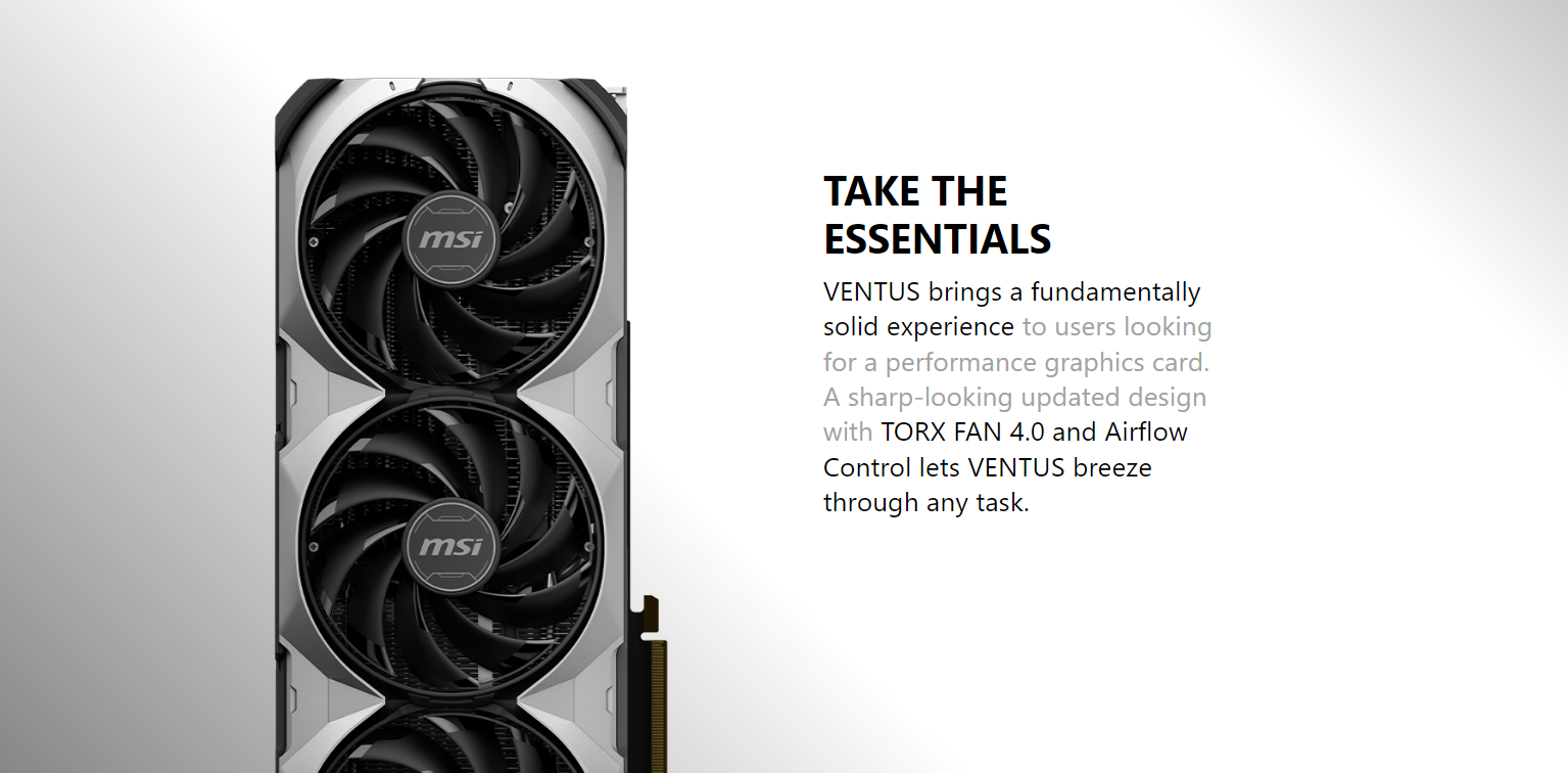 MSI GeForce RTX 4090 Ventus 3X E 24G OC Graphic Card