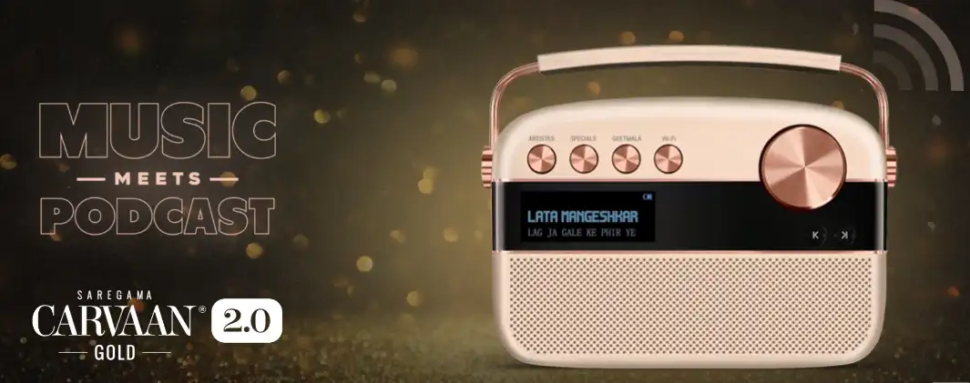 Saregama Carvaan 2.0 Gold Hindi	