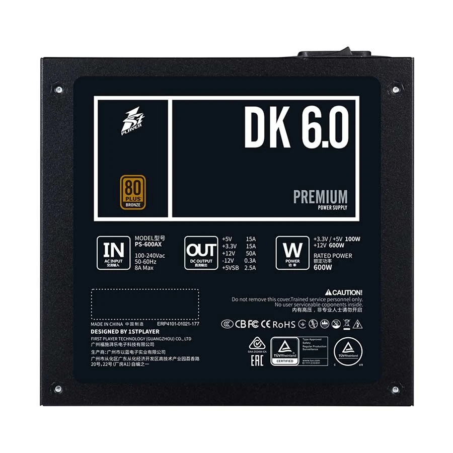 1st Player PS-600AX DK6.0 Power Supply Price in BD