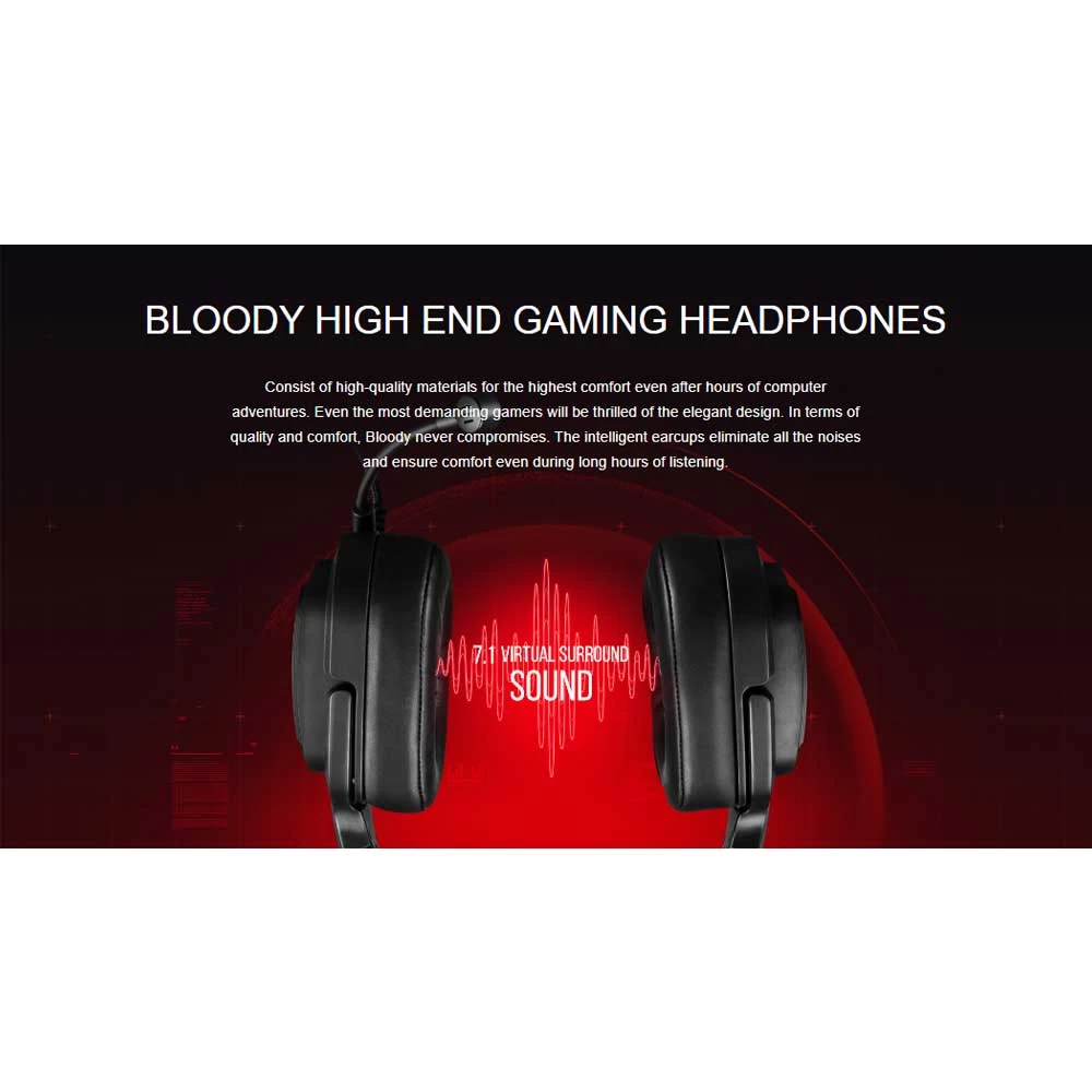 A4tech A4Tech G575 Bloody RGB Virtual 7.1 Headphone in BD